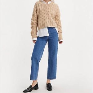 Levi’s Ribcage Straight Ankle Jeans